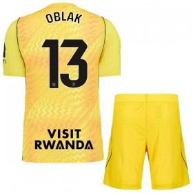 Camiseta Niño Atlético Madrid Oblak 13 Portero 2026-27 Amarilla