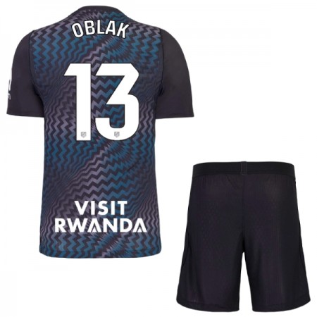 Camiseta Niño Atlético Madrid Oblak 13 Portero 2026-27 Negra Camiseta Niño Atlético Madrid Oblak 13 Portero 2026-27 Negra