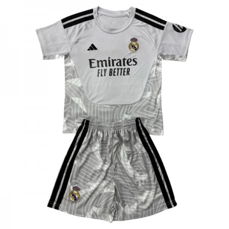 Camiseta Niño Real Madrid Portero 2026-27 Gris