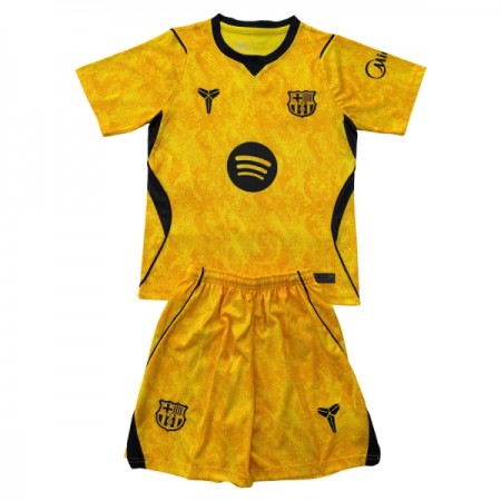 Camiseta Niño FC Barcelona Portero Segunda 2026-27 Amarilla Camiseta Niño FC Barcelona Portero Segunda 2026-27 Amarilla