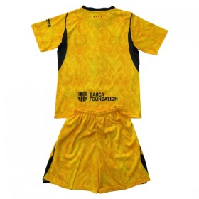 Camiseta Niño FC Barcelona Portero Segunda 2026-27 Amarilla