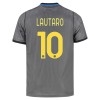 Camiseta Niño Inter Milan Lautaro 10 Tercera 2026-27
