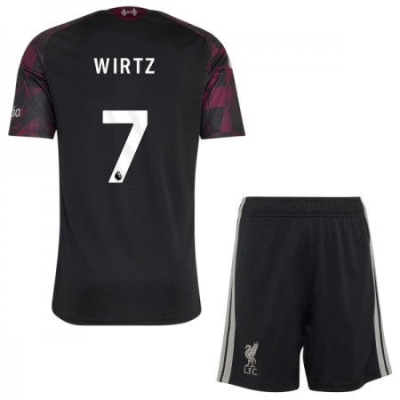 Camiseta Niño Liverpool Wirtz 7 Tercera 2026-27 Camiseta Niño Liverpool Wirtz 7 Tercera 2026-27