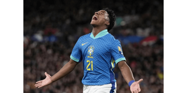 El primer gol de Enderrick con la selección ayudó a Brasil a vencer 1-0 a Inglaterra fuera de casa