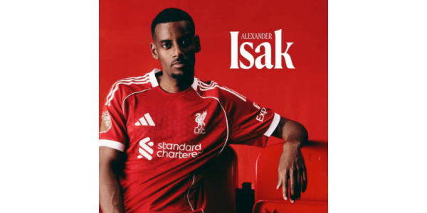 Isaac se une al Liverpool por 130 millones de libras, rompiendo el récord de transferencia de la Premier League