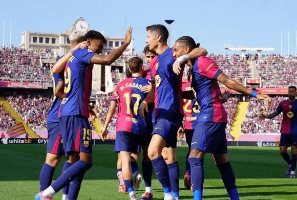 El Barcelona ganó cuatro partidos seguidos y Yamal demostró su talento y fuerza