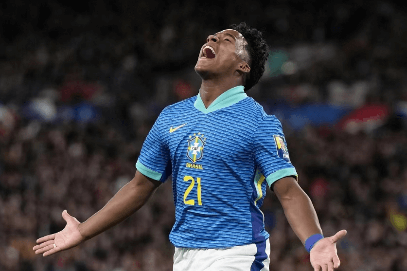 El primer gol de Enderrick con la selección ayudó a Brasil a vencer 1-0 a Inglaterra fuera de casa