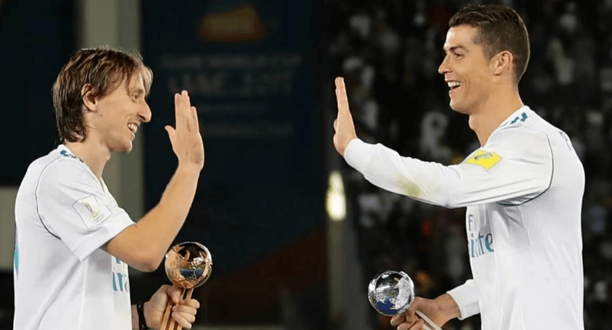 La amistad futbolística de Cristiano Ronaldo y Modric