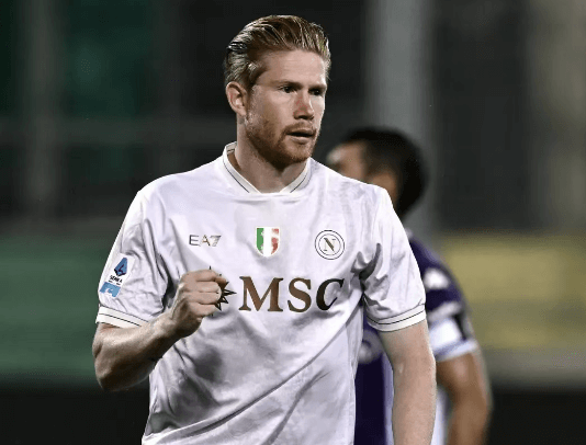 De Bruyne, de baja durante tres meses, enfrenta una crisis en el mediocampo del Nápoles