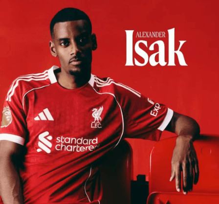 Isaac se une al Liverpool por 130 millones de libras, rompiendo el récord de transferencia de la Premier League